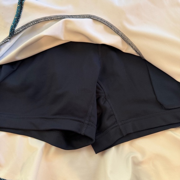 Lady Hagen Navette Blue Overlap Ruffle Golf Pickleball Skort XS - Picture 8 of 8